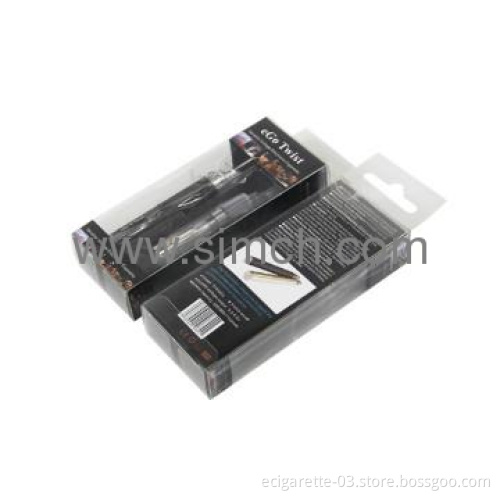 Hot selling variable voltage ego c twist with CE4 and blister package